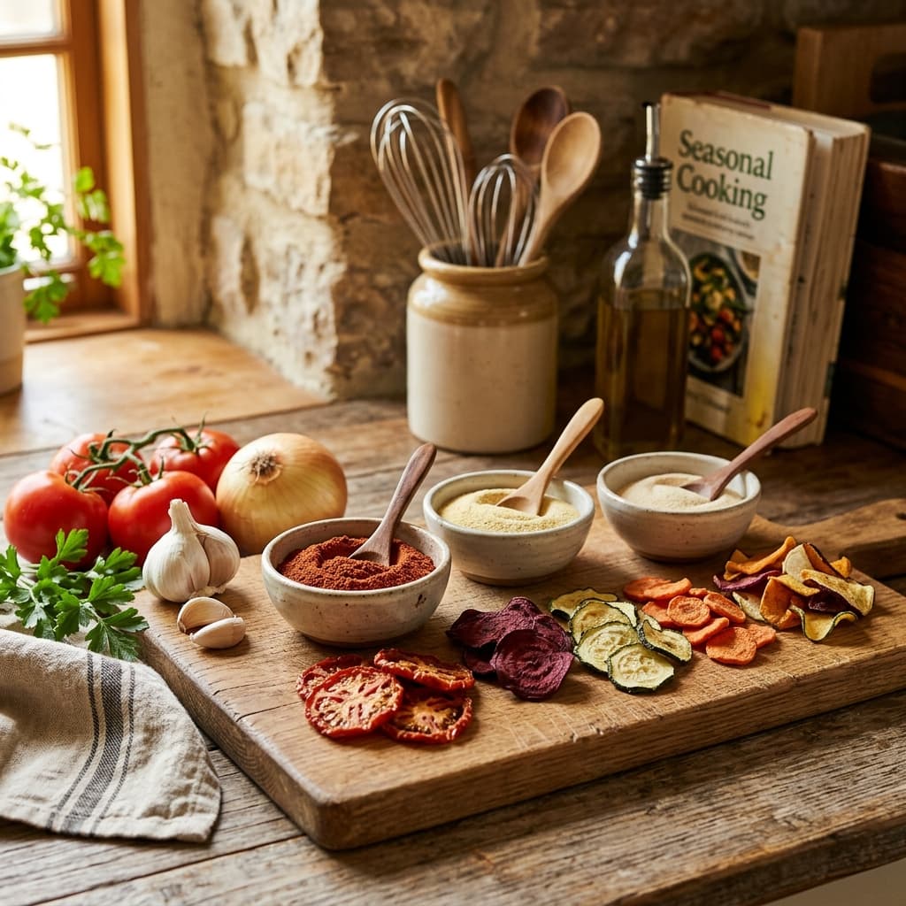 Cooking Smart with Dehydrated Vegetable Powders